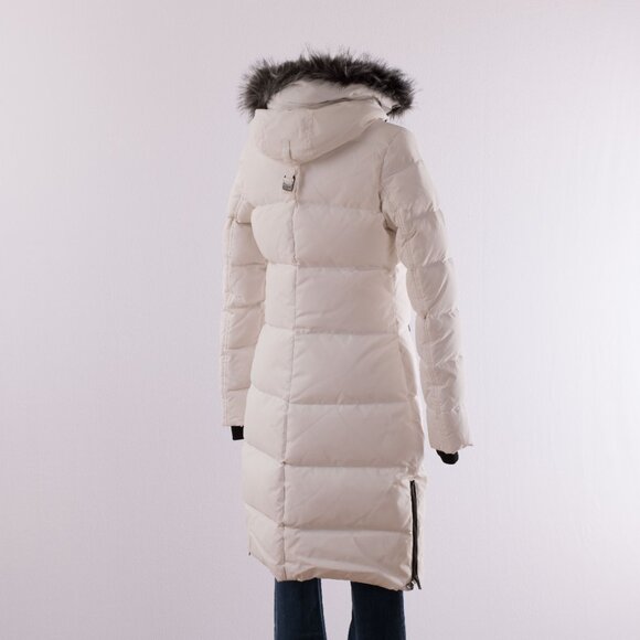 Pajar Canada White Long Down Parka Size US Small - Picture 5 of 13